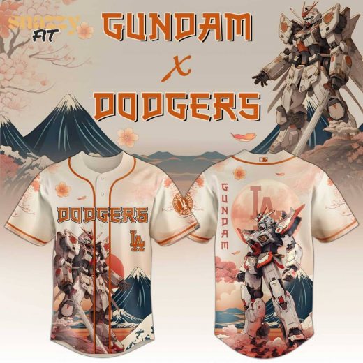 Los Angeles Dodgers Gundam Limited Edition Jersey
