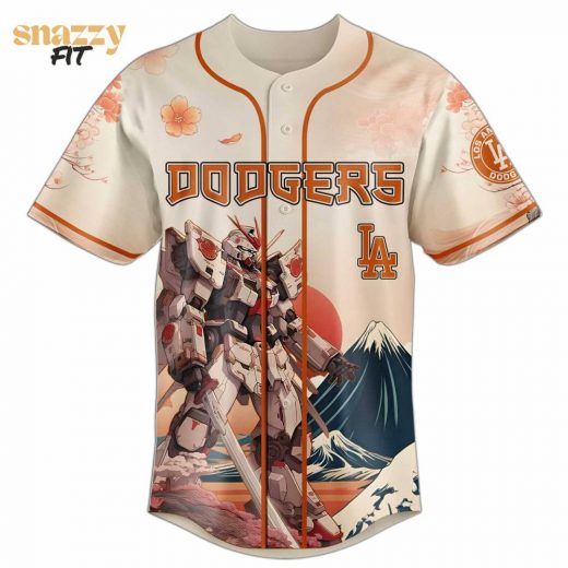 Los Angeles Dodgers Gundam Limited Edition Jersey