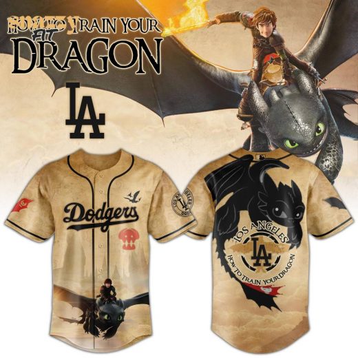 Los Angeles Dodgers How to Train Your Dragon Jersey Limited Edition 2025