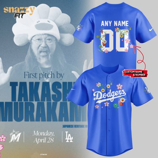 Los Angeles Dodgers Japanese Heritage Night Jersey 2025