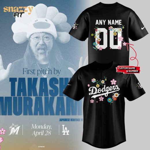 Los Angeles Dodgers Japanese Heritage Night Jersey 2025 V3