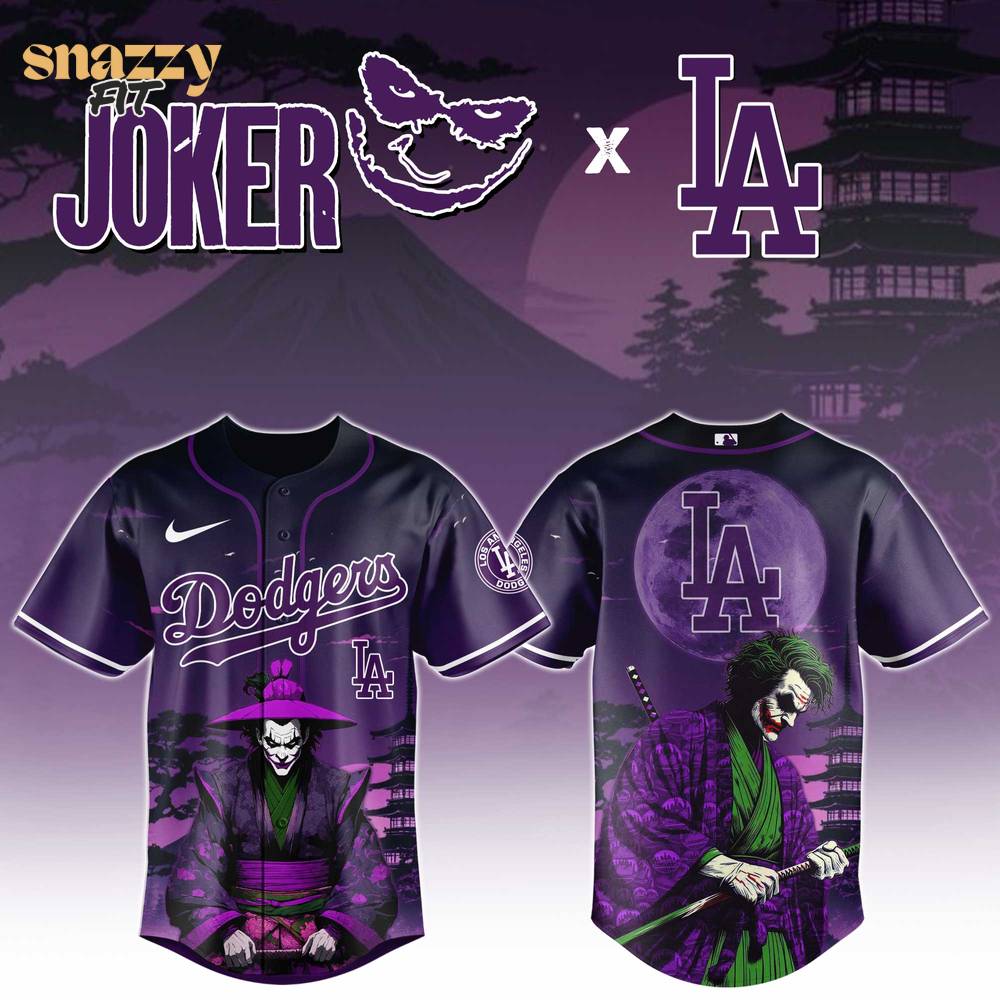 Los Angeles Dodgers Joker Limited Edition Jersey 2025 Los Angeles Dodgers Joker Limited Edition Jersey 2025