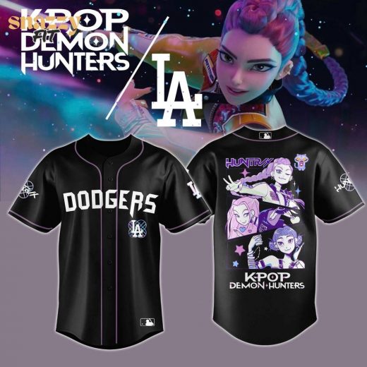 Los Angeles Dodgers KPop Demon Hunters Limited Edition Jersey