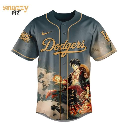 Los Angeles Dodgers Luffy Limited Edition Jersey 2025
