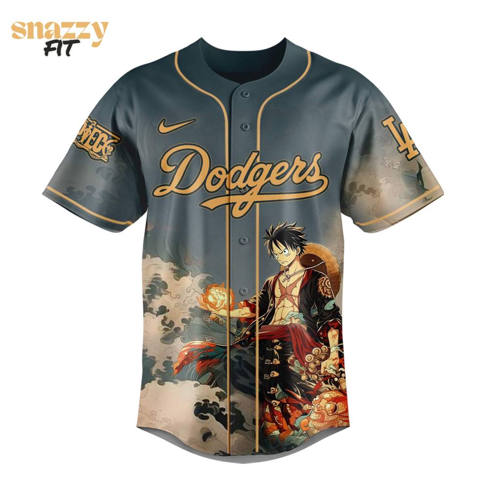 Los Angeles Dodgers Luffy Limited Edition Jersey 2025 Los Angeles Dodgers Luffy Limited Edition Jersey 2025