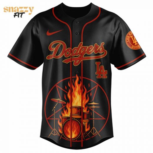 Los Angeles Dodgers Motley Crue Limited Edition Jersey
