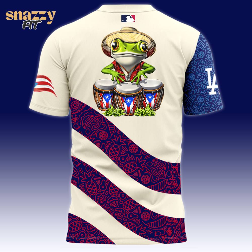 Los Angeles Dodgers Puerto Rican Heritage Tshirt 2025 Los Angeles Dodgers Puerto Rican Heritage Tshirt 2025