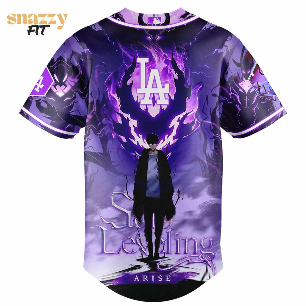 Los Angeles Dodgers Solo Leveling Limited Edition Jersey 2025 Los Angeles Dodgers Solo Leveling Limited Edition Jersey 2025