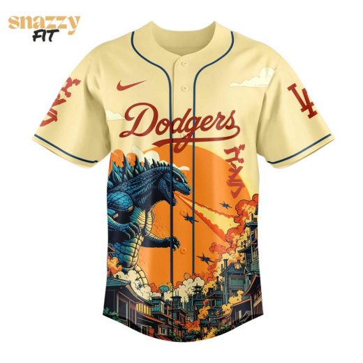 Los Angeles Dodgers Special Godzilla Limited Edition Jersey