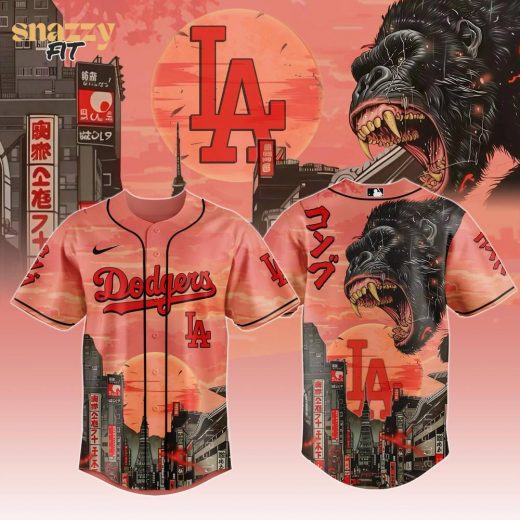 Los Angeles Dodgers Special Japanese Heritage âKongâ Limited Edition Jersey 2025