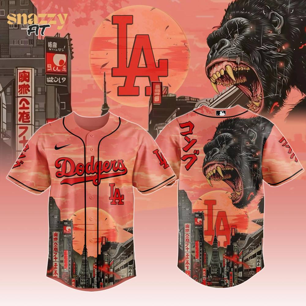 Los Angeles Dodgers Special Japanese Heritage âKongâ Limited Edition Jersey 2025 Los Angeles Dodgers Special Japanese Heritage âKongâ Limited Edition Jersey 2025