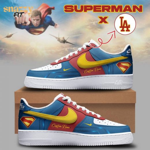 Los Angeles Dodgers Superman Limited Edition Shoes
