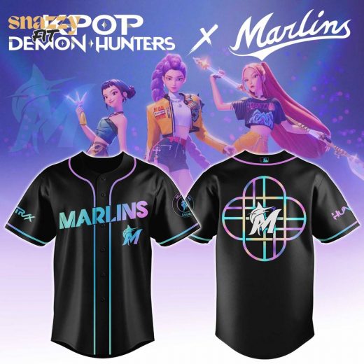 Miami Marlins KPop Demon Hunters Movie Jersey Editions Limited 2025