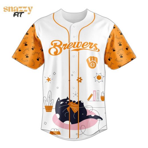 Milwaukee Brewers International Cat Day Jersey