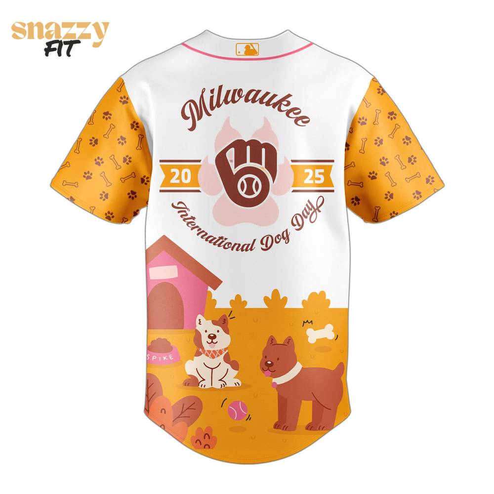Milwaukee Brewers International Dog Day Jersey Milwaukee Brewers International Dog Day Jersey
