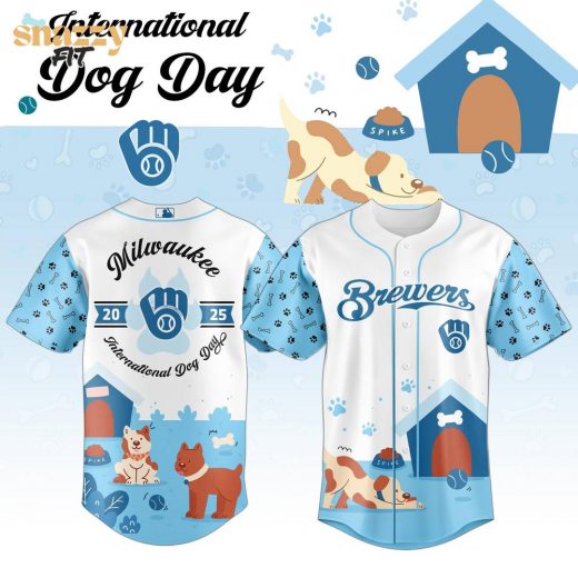 Milwaukee Brewers International Dog Day Jersey V2