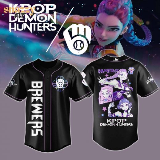 Milwaukee Brewers KPop Demon Hunters Movie Jersey Editions Limited 2025 V2