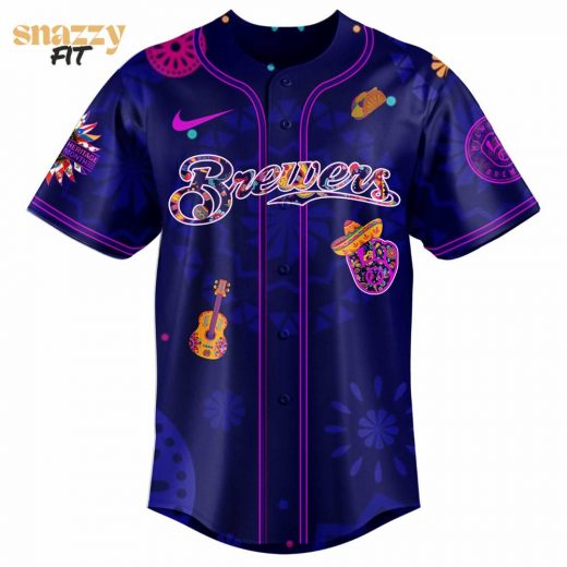 Milwaukee Brewers National Hispanic Heritage Month Jersey