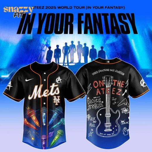 New York Mets ATEEZ World Tour Jersey Limited Edition 2025
