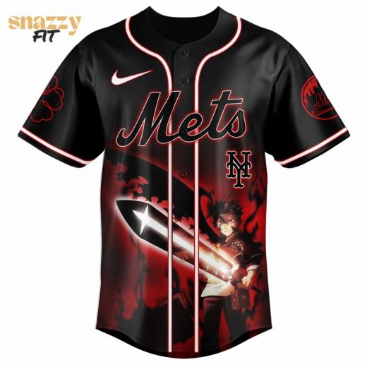 New York Mets Black Clover Edition Jersey 2025
