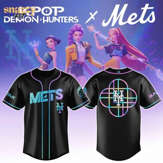 New York Mets KPop Demon Hunters Movie Jersey Editions Limited 2025