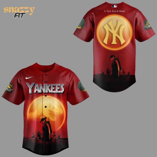 New York Yankees Baseball Jurassic World Rebirth Limited Edition Jersey