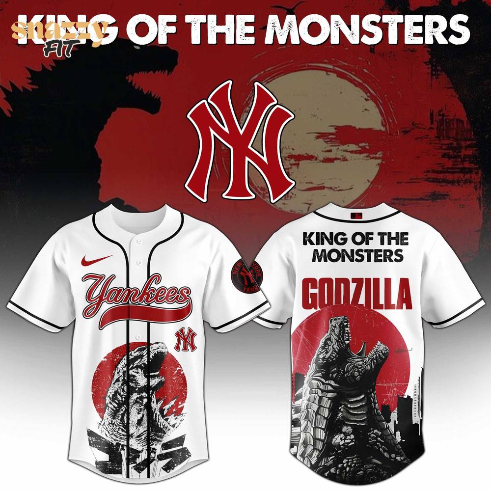 New York Yankees Godzilla Edition Jersey 2025 New York Yankees Godzilla Edition Jersey 2025