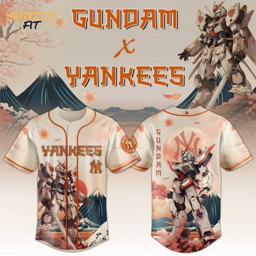 New York Yankees Gundam Limited Edition Jersey