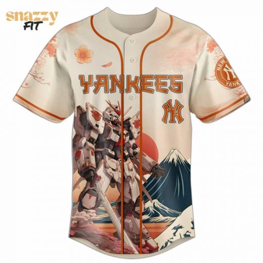 New York Yankees Gundam Limited Edition Jersey