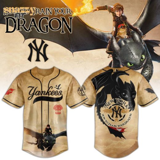 New York Yankees How to Train Your Dragon Jersey Limited Edition 2025