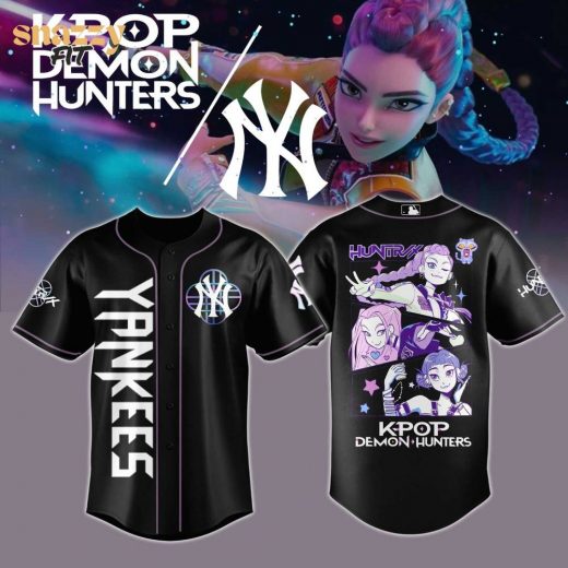 New York Yankees KPop Demon Hunters Movie Jersey Editions Limited 2025