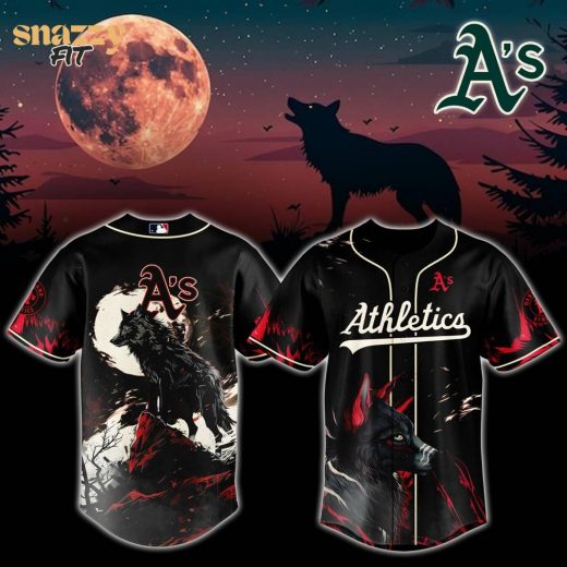 Oakland Athletics Wolf Limited Editions Jersey 2025