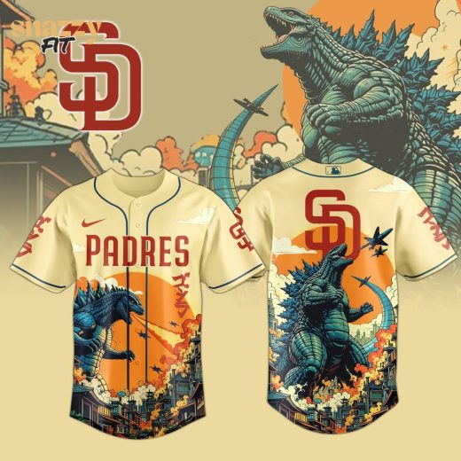 San Diego Padres Special Godzilla Limited Edition Jersey