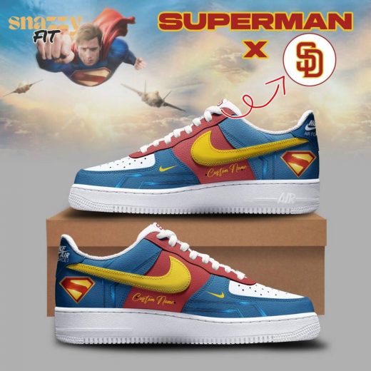 San Diego Padres Superman Limited Edition Shoes