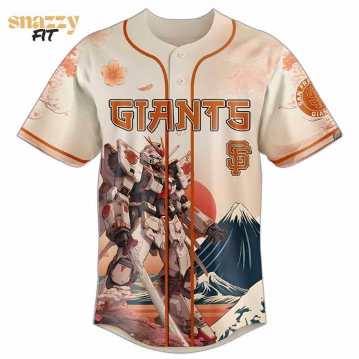 San Francisco Giants Gundam Limited Edition Jersey