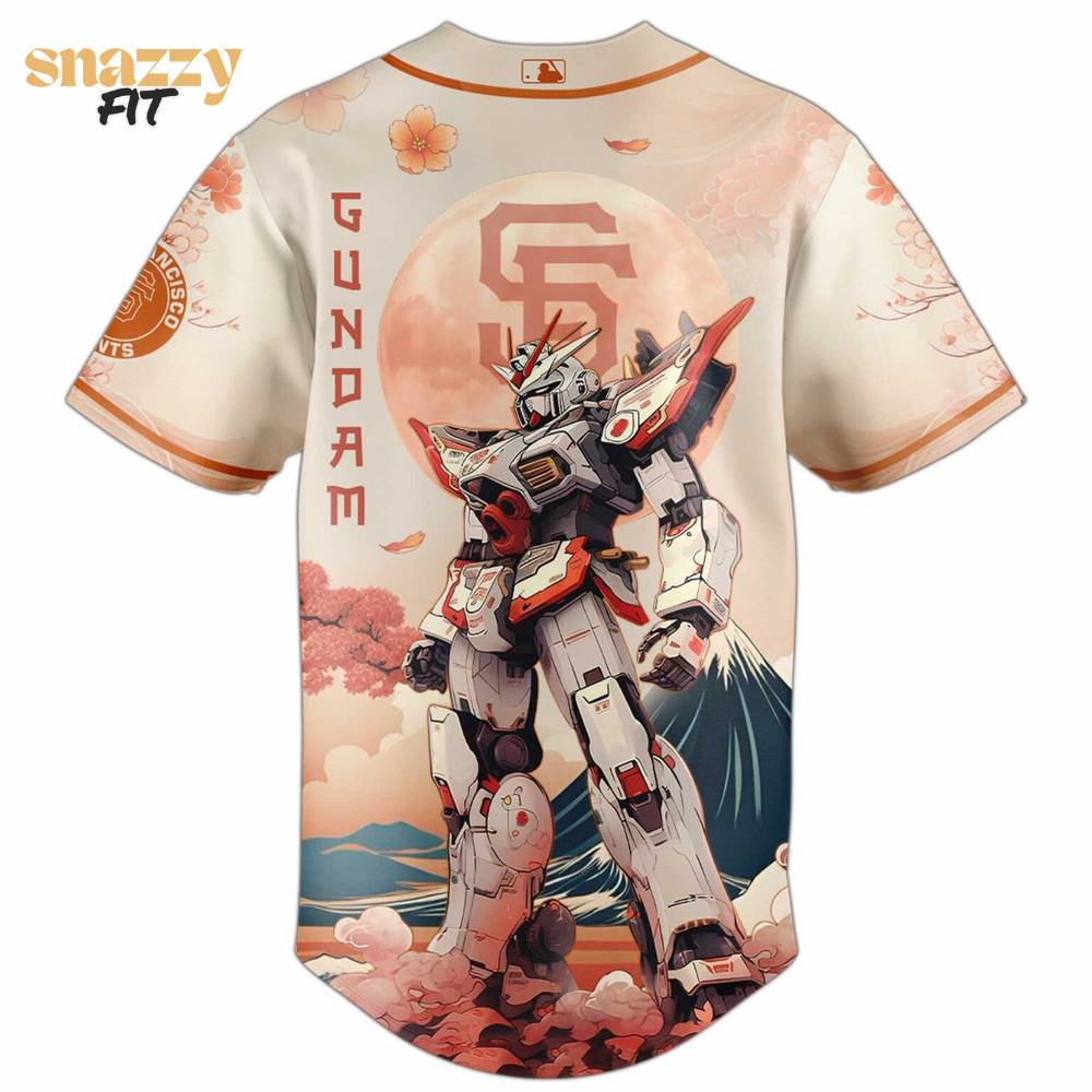 San Francisco Giants Gundam Limited Edition Jersey San Francisco Giants Gundam Limited Edition Jersey