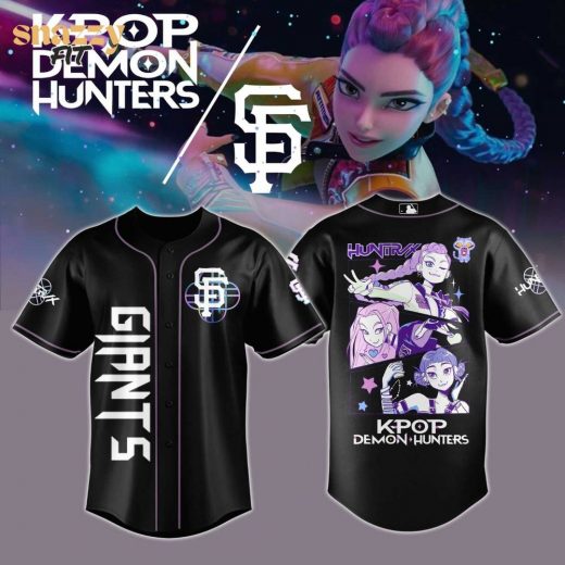 San Francisco Giants KPop Demon Hunters Movie Jersey Editions Limited 2025 V2