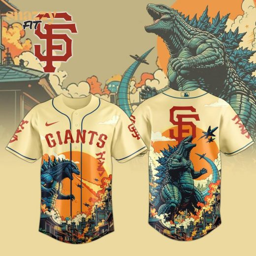 San Francisco Giants Special Godzilla Limited Edition Jersey