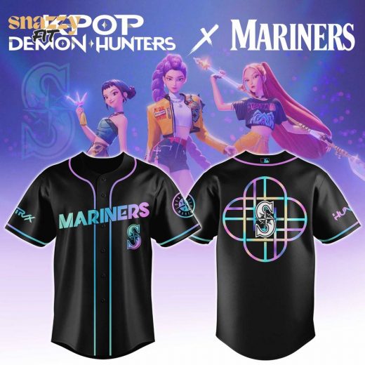 Seattle Mariners KPop Demon Hunters Movie Jersey Editions Limited 2025