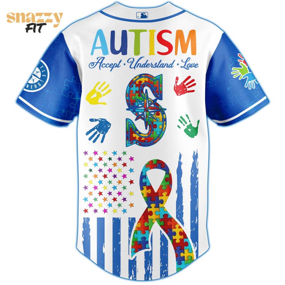 Seattle Mariners Special Autism Awareness Month Limited Edition Jersey Seattle Mariners Special Autism Awareness Month Limited Edition Jersey