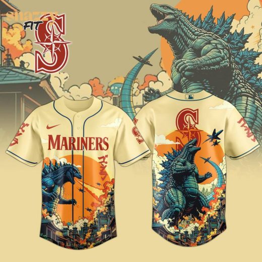 Seattle Mariners Special Godzilla Limited Edition Jersey