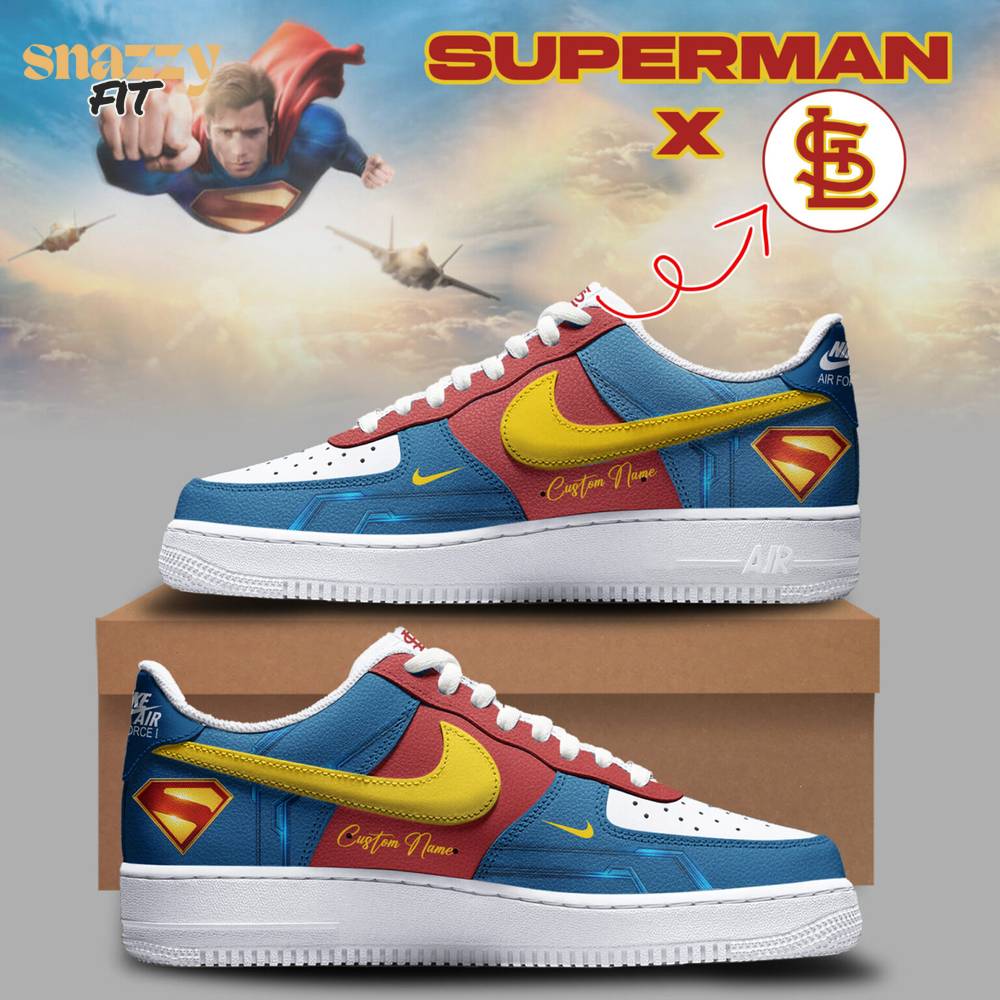 St. Louis Cardinals Superman Limited Edition Shoes St. Louis Cardinals Superman Limited Edition Shoes