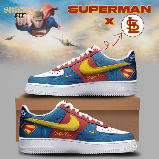 St. Louis Cardinals Superman Limited Edition Shoes