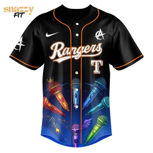 Texas Rangers ATEEZ World Tour Jersey Limited Edition 2025