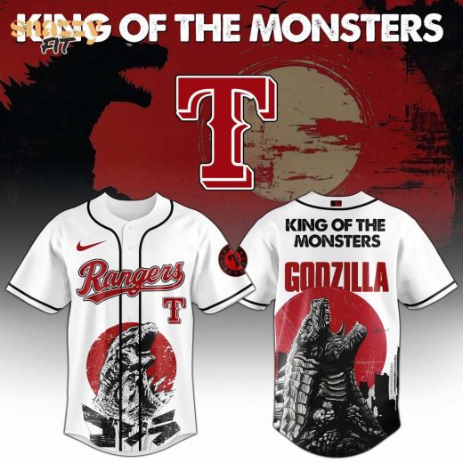 Texas Rangers Godzilla Edition Jersey 2025