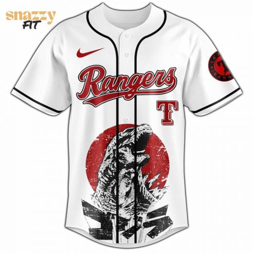 Texas Rangers Godzilla Edition Jersey 2025