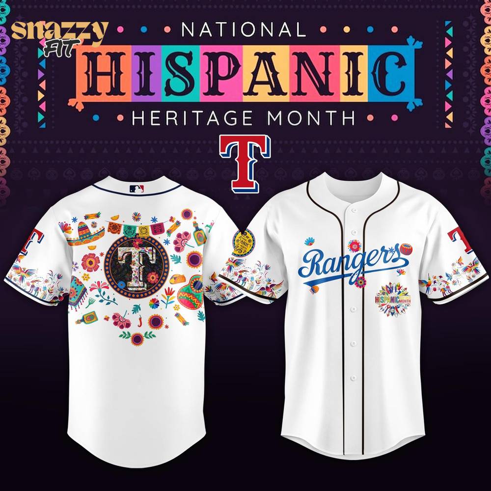 Texas Rangers Hispanic Heritage Specail Edition Jersey Texas Rangers Hispanic Heritage Specail Edition Jersey