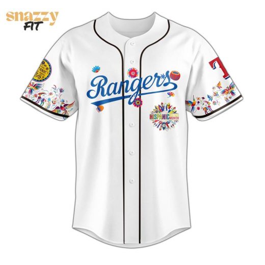 Texas Rangers Hispanic Heritage Specail Edition Jersey