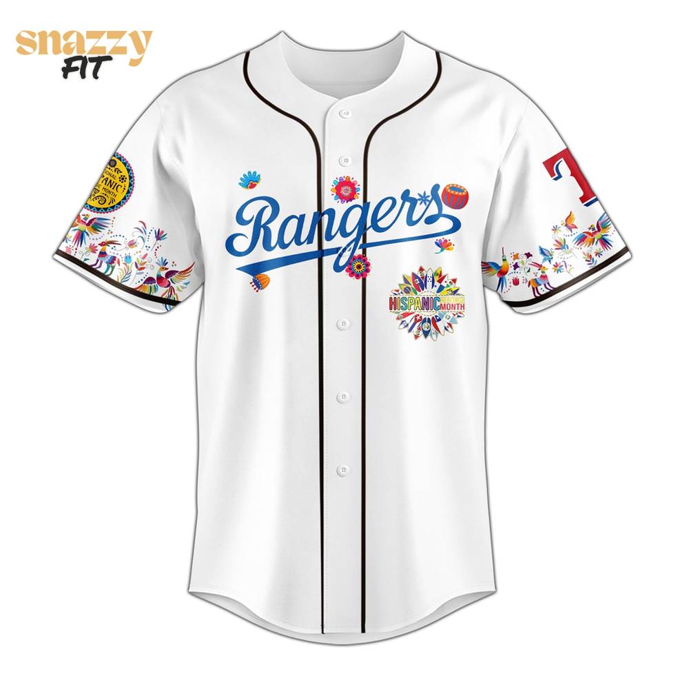 Texas Rangers Hispanic Heritage Specail Edition Jersey Texas Rangers Hispanic Heritage Specail Edition Jersey