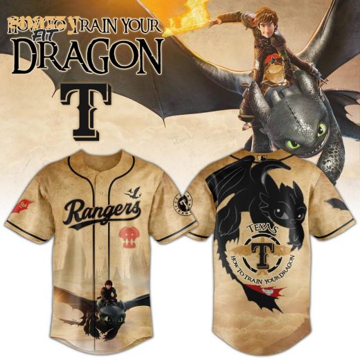 Texas Rangers How to Train Your Dragon Jersey Limited Edition 2025